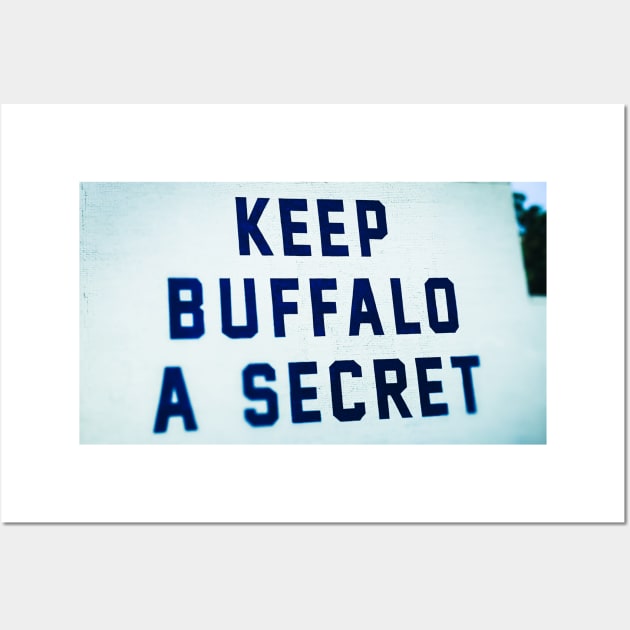 Secret Buffalo Wall Art by goldstreet